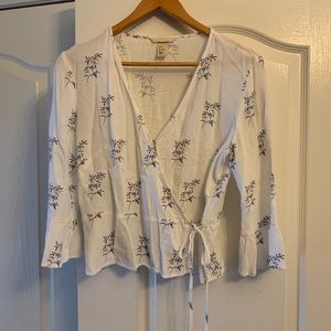 Ladies H&M Wrap Blouse